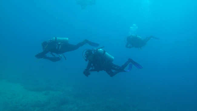 Bodrum'da "Cevat Şakir'in İzinden Gökova'ya" deniz dibi temizliği